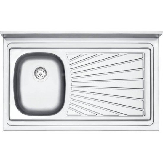 PIA DE APOIO EM ACO INOX 100X60 CM TRAMONTINA