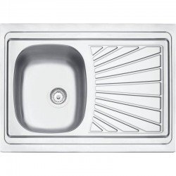 PIA DE APOIO EM ACO INOX 80X60CM TRAMONTINA STELLA 1C 34 R