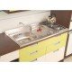 PIA FOGAO EM ACO INOX 120X55CM TRAMONTINA STAR 40 + 2GX EX