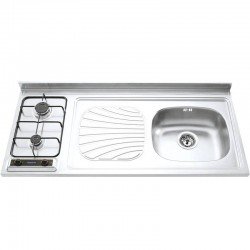 PIA-FOGAO INOX STAR 120X55 2GX/DX TRAMONTINA