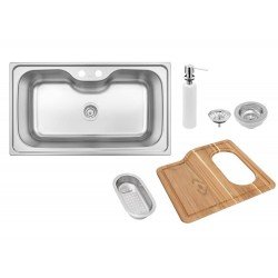 CUBA SOBRE 86X50 MORGANA MAXI COM ACESSORIO TRAMONTINA