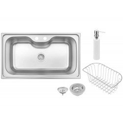 CUBA SOBRE 86X50 MORGANA MAXI COM ACESSORIOS TRAMONTINA