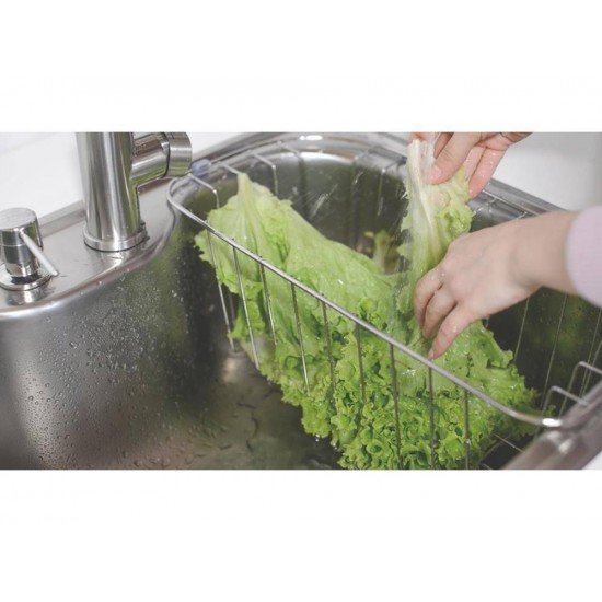 CUBA SOBREP INOX 69X49 MORGANA MAXI COM ACESSORIO TRAMONTINA