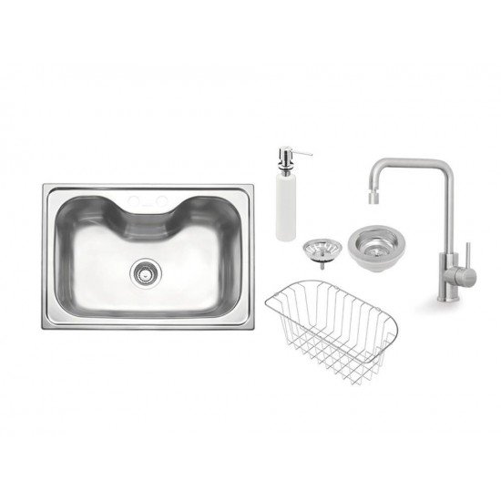 CUBA SOBRE INOX MORG+ACESS+CX FLEX TRAMONTINA