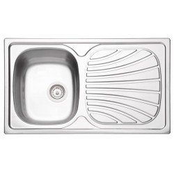 CUBA DE SOBREPO EM ACO INOX 86X50 CM TRAMONTINA