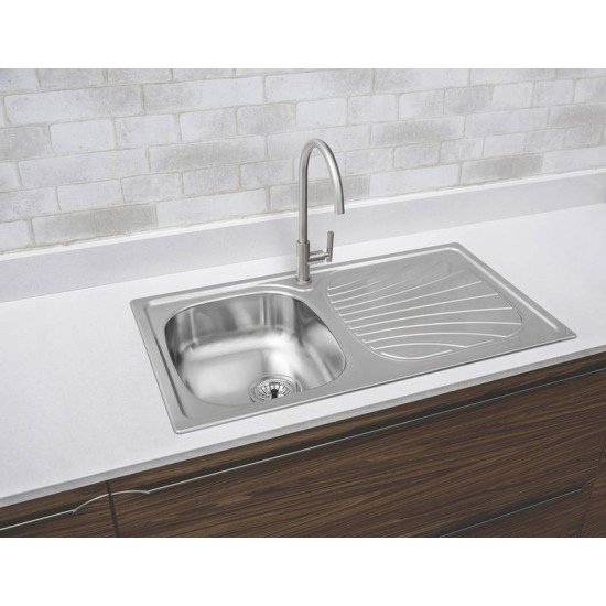 CUBA DE SOBREPO EM ACO INOX 86X50 CM TRAMONTINA