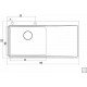 CUBA DE SOBREPOR DESIGN COLLECTION SMOOTH 1C 50 PLUS  AÇO INOX ACAB SCOTCH BRITE 100X52CM TRAMONTINA