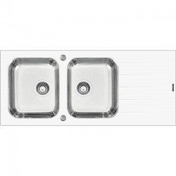 CUBA SOBRE. TRAMONTINA VIDRO BRANCO 116X50 2CCF