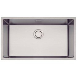 CUBA DESIGN COLLECTION QUADRUM EM AÇO INOX COM ACABAMENTO SCOTCH BRITE 70X40 CM TRAMONTINA