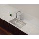 CUBA DESIGN COLLECTION QUADRUM EM AÇO INOX COM ACABAMENTO SCOTCH BRITE 70X40 CM TRAMONTINA