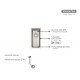CUBA DESIGN COLLECTION QUADRUM EM AÇO INOX COM ACABAMENTO SCOTCH BRITE 17X40 CM TRAMONTINA