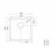 CUBA DESIGN COLLECTION QUADRUM EM AÇO INOX COM ACABAMENTO SCOTCH BRITE 34X40 CM TRAMONTINA