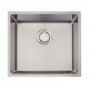CUBA DESIGN COLLECTION QUADRUM EM AÇO INOX COM ACABAMENTO SCOTCH BRITE 45X40 CM TRAMONTINA