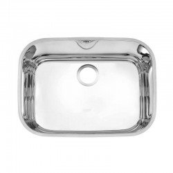 CUBA RETANGULAR ACO INOX 48X34 AB TRAMONTINA