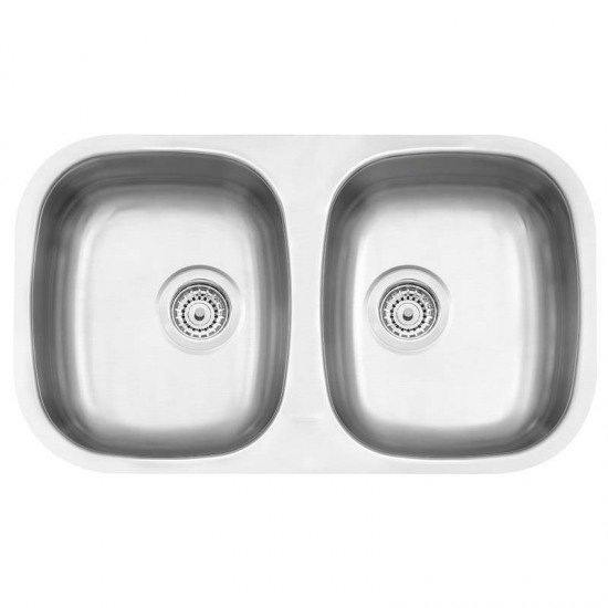 CUBA RETANGULAR EM ACO INOX ACETINADO 72X40CM COM VALVULA COM ESCAPE 2C 34 BL