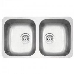 CUBA RETANGULAR EM ACO INOX ACETINADO 72X40CM COM VALVULA 2C 34 BL