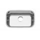 CUBA DE EMBUTIR LAVINIA 47 BL EM ACO INOX POLIDO 47X30 CM TRAMONTINA
