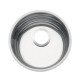 CUBA REDONDA STANDARD ACO INOX 30X14 POLIDO TRAMONTINA