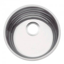 CUBA REDONDA STANDARD ACO INOX 35X14 POLIDO TRAMONTINA