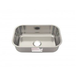 CUBA DE EMBUTIR TRAMONTINA BASIC 47 BL EM AÇO INOX 47X30 CM