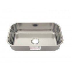 CUBA DE EMBUTIR TRAMONTINA BASIC 56 BL EM AÇO INOX 56X34 CM
