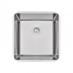 CUBA PROFISSIONAL EM ACO INOX 50X50CM DRITTA PRO COM VALVULA