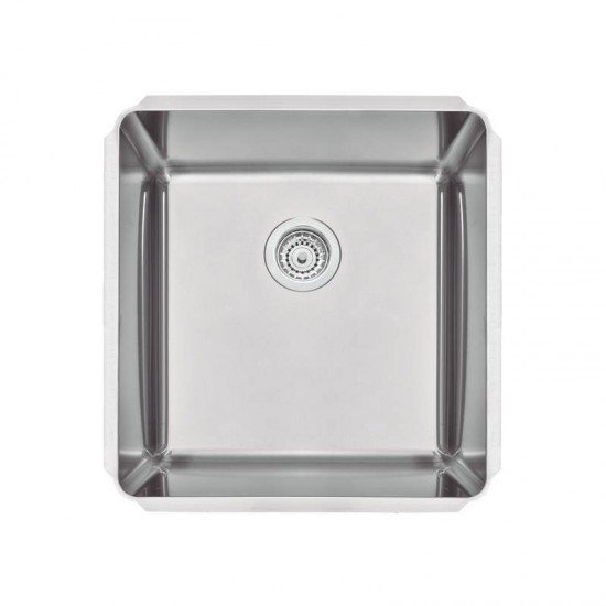 CUBA PROFISSIONAL EM ACO INOX 50X50CM DRITTA PRO COM VALVULA