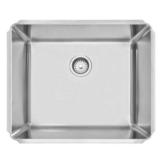 CUBA PROFISSIONAL EM ACO INOX 60X50CM DRITTA PRO COM VALVULA