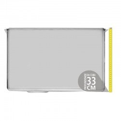 CUBA PROFISSIONAL EM ACO INOX 70X50CM DRITTA PRO COM VALVULA