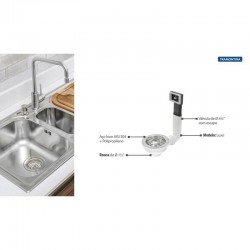 VALVULA 4 1/2 COM ESCAPE NEW PARA PIAS E CUBAS