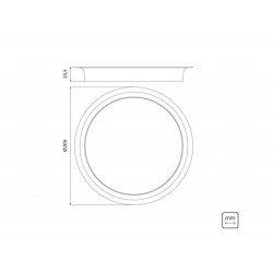 ANEL DE ACABAMENTO INOX PARA BANCADA TRAMONTINA