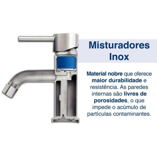 TORNEIRA EM AÇO INOX COM BICA ARTICULADA TRAMONTINA