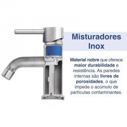 TORNEIRA MISTURADORA INOX MONOCOMANDO ARKO