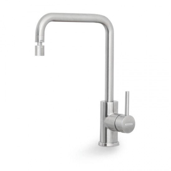 TORNEIRA MISTURADORA INOX MONOCOM.ANGOLARE