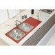 TORNEIRA MISTURADORA MONDE PLUS EM AÇO INOX COM EXTENSOR MONOCOMANDO TRAMONTINA