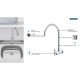 TORNEIRA DE PAREDE ARKO WALL TRAMONTINA EM ACO INOX