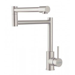 MISTURADOR MONOCOMANDO TRAMONTINA FLEXION EM AÇO INOX COM ACABAMENTO ESCOVADO