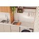 MISTURADOR MONOCOMANDO TRAMONTINA VERSA EM AÇO INOX COM BICA ARTICULADA