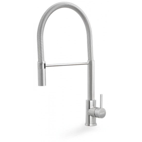 MISTURADOR MONOCOMANDO VERSATILE EM ACO INOX COM BICA MÓVEL TRAMONTINA