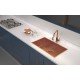 MISTURADOR MONOCOMANDO ANGOLARE EM AÇO INOX ROSE GOLD BICA ARTICULADA REVESTIMENTO PVD TRAMONTINA