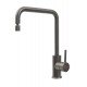 MISTURADOR MONOCOMANDO ANGOLARE EM AÇO INOX BLACK COM BICA ARTICULADA REVESTIMENTO PVD TRAMONTINA