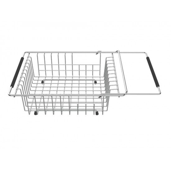 CESTA ACO INOX RETANGULAR REGULAVEL TRAMONTINA