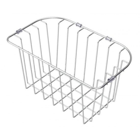 CESTA ARAMADA PARA CUBAS DE SOBREPOR E UNDERMOUNT MORGANA COMPACT 48 FX EM AÇO INOX TRAMONTINA