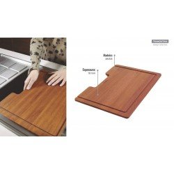 TABUA DESIGN COLLECTION ACESSORIOS EM MADEIRA JATOBA 42X32 CM TRAMONTINA