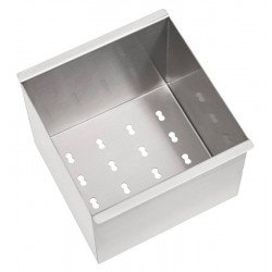ESCORREDOR PROFUNDO EM ACO INOX SCOTCH BRITE PARA SOBREPOR NA CALHA UMIDA 15X16 CM TRAMONTINA