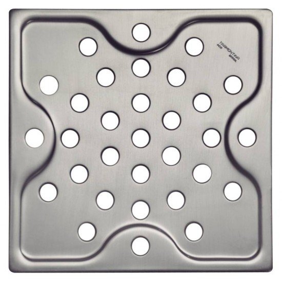 RALO QUADRADO TRAMONTINA EM AÇO INOX 15 CM