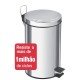 LIXEIRA INOX COM PEDAL TRAMONTINA COM ACABAMENTO POLIDO E BALDE INTERNO REMOVIVEL 12L BRASIL