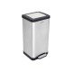 LIXEIRA INOX COM PEDAL QUADRATTA 15L TRAMONTINA