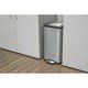 LIXEIRA INOX COM PEDAL QUADRATTA 15L TRAMONTINA