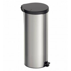 LIXEIRA INOX COM PEDAL NEW COM ACABAMENTO POLIDO 30 LTRAMONTINA